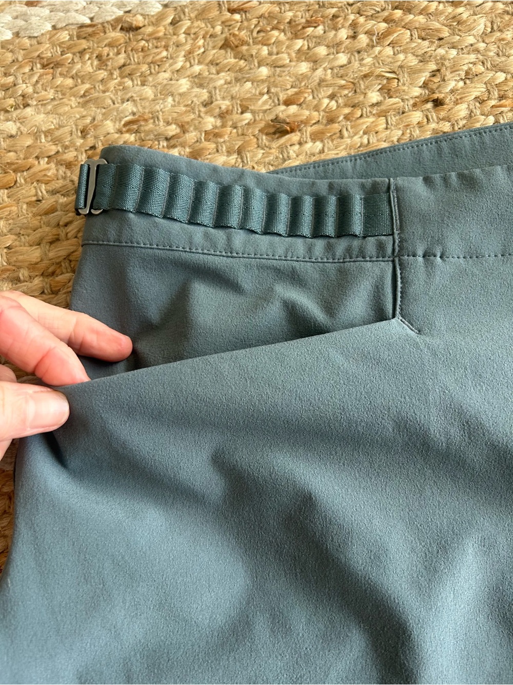 Patagonia Dirt Craft Bike Shorts Performance Stretch Shorts - Slate Green - Picture 5 of 13